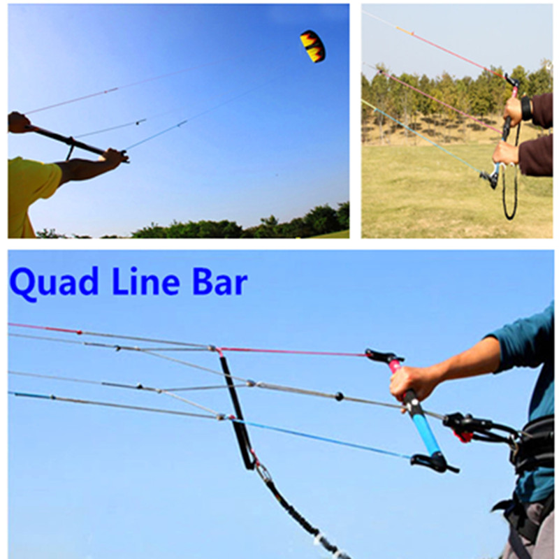 Power kite control bar quad li - Kite Surf Bar Control ulasan dan harga