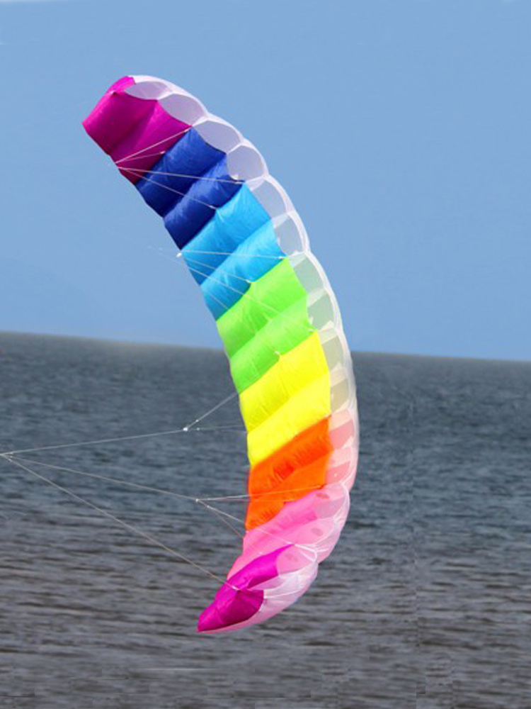 Professional 1.4/2/2.7m Dual L - Kite Surf Bar Control ulasan dan harga