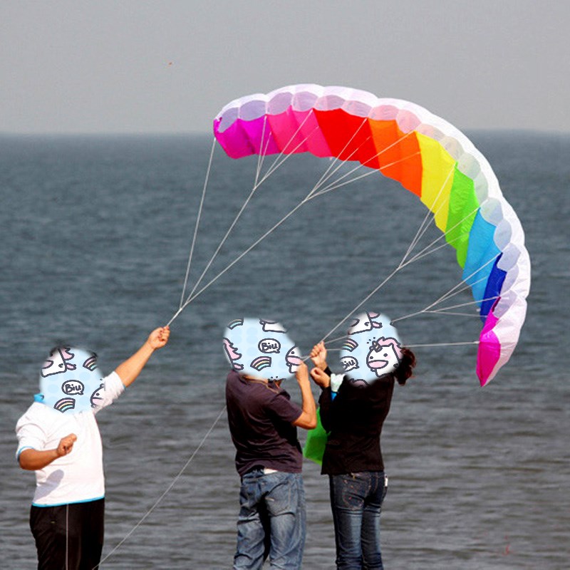 Professional 1.4/2/2.7m Dual L - Kite Surf Bar Control ulasan dan harga