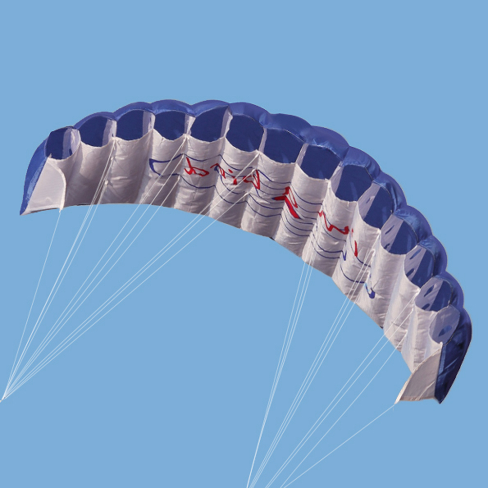 Outdoor Dual Line Stunt Parafo - Kite Surf Bar Control ulasan dan harga