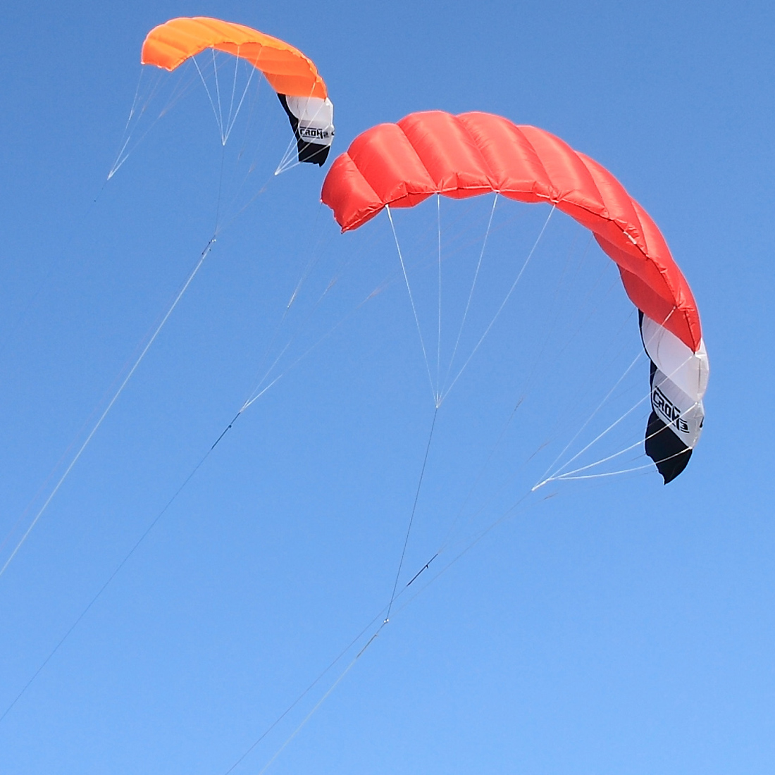 9km2~3sqm Triple Line Power Tr - Kite Surf Bar Control ulasan dan harga